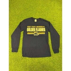 Kent State Golden Flashes Shirt Mens Small Blue Performance NCAA